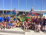 Краевые соревнования по триатлону прошли в Олимпийском парке