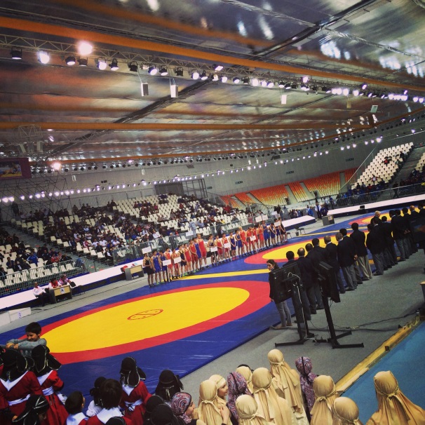 На «Адлер-Арене» начались соревнования первенства России по вольной борьбе среди юниоров