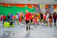 Елена Веснина провела мастер-класс для юных спортсменов