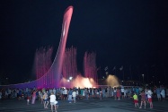 Запланированные профилактические работы начались на фонтане в Олимпийском парке