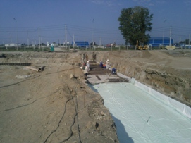 Устройство основания галереи