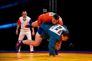 Абсолютный кубок мира по самбо завершился в "Адлер-Арене" победой белорусского спортсмена